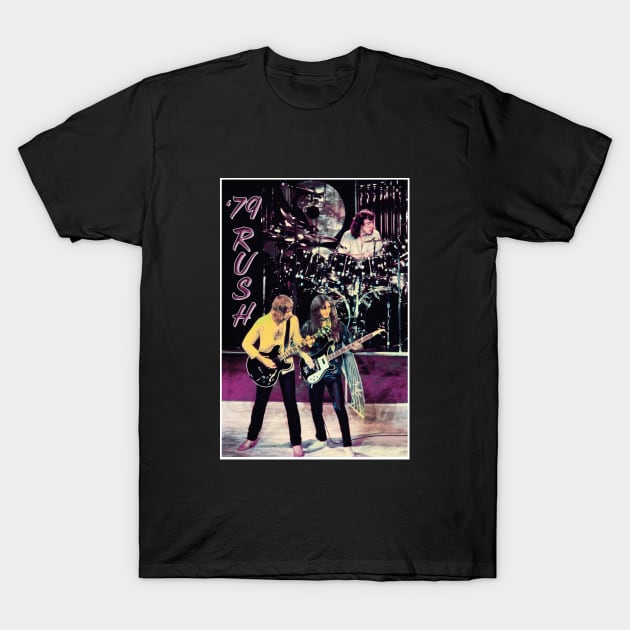 '79 Rush Concert T-Shirt by Concert Teez